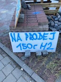 Zámková dlažba 150Kč/m2 - 2