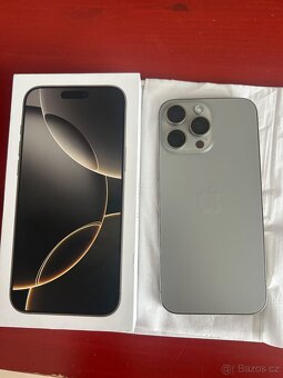 iPhone 16 Pro Max 256GB, přírodní titan - 2