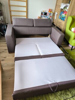 Hnědá pohovka Loft 3R - 2