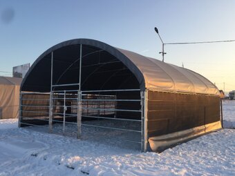 Přístřešek zimoviště pro skot 8 x 8 4 m - 2