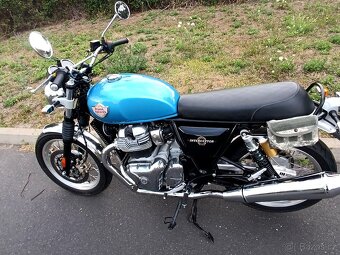 Royal Enfield Interceptor 650, jako nový, 5 tkm,, bez invest - 2