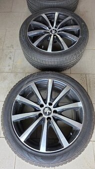 Alu kola 5x108 + zimní pneu 235/45R18 - 2