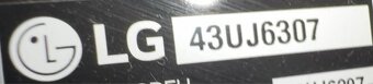 LG 43UJ6307 – 43” 4K UHD Smart TV + držák na stěnu - 2