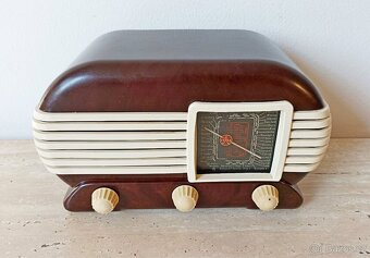 Krásné starožitné rádio Tesla Talisman 307U, top stav - 2