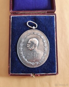 RU Ag medaile Státní cena za chov koní FJI v etui - 2