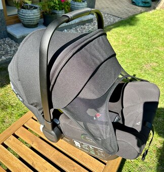Autosedačka Bugaboo Turtle Air by Nuna BLACK + Isofix báze - 2