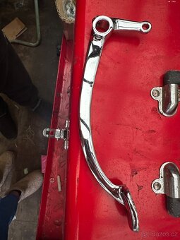 Brzďící pedál Jawa Pérák - 2