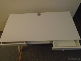 Psací stůl MAJA - bílý - 2