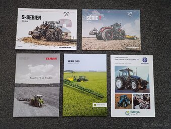 Prospekty zemědělské techniky a traktorů - 2