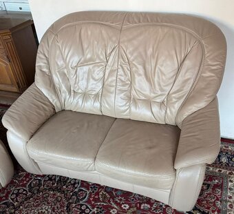 Kožená sedací souprava 2+2,5988 - 2