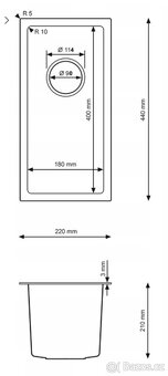 Nerezový barový dřez IKEA - 2