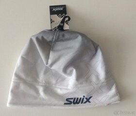 NOVÁ čepice Swix Race Warm bright white vel. 58 cm - 2