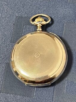 Kapesní stříbrné hodinky Omega, krásne a funkční - 2