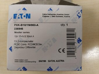 Proudový chránič Eaton B10/1N/003 - 2