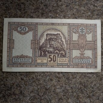 50 Korún Slovenských r.1940 - 2