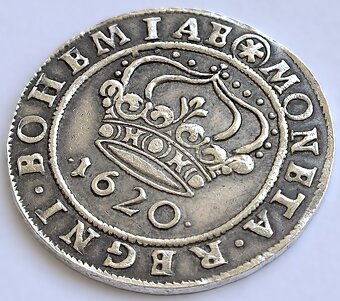 Čechy, evangelické stavy, 24-krejcar 1620,přesná novoražba,A - 2