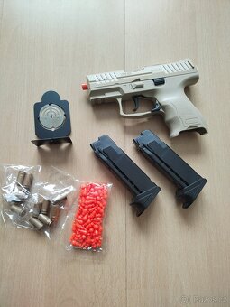 Plastová dětská plné automatická pistole - 2