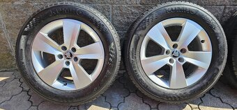 Originál alu Škoda SCALA 5x100 205/60 R16 - 6mm - 2