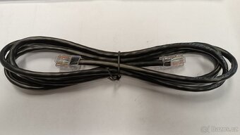 100x Nový UTP patch kabel 2m Cat 5E, černý - 2