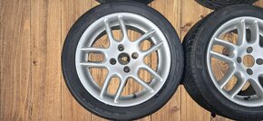 ALU PLATIN 15" 4x100 ET35 s letními pneu 195/50/15 - 2