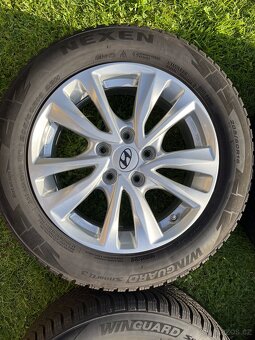 Sada ALU kola 6.5JX16 5X114.3 ET50 R16 + pneu zimní 205/60 - 2