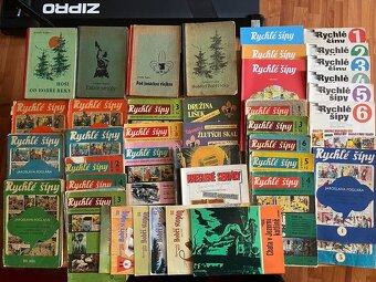 Rychlé šípy,Jestřábí perutě,Jaroslav Foglar,Meč vontů atd - 2