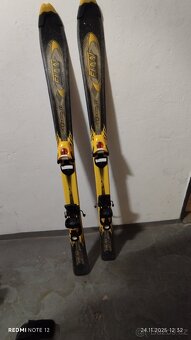 Dětské lyže 112cm + lyžáky mm 251 - 2