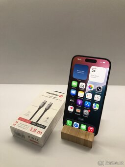 Apple iPhone 15 Pro 128 GB Blue Titanium - ZÁRUKA+FAKTURA - 2