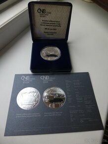 Stříbrná mince 500 Kč 2023 Tatra 603 stand - 2