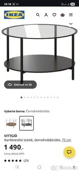 IKEA VITTSJÖ konferenční stolek - 2