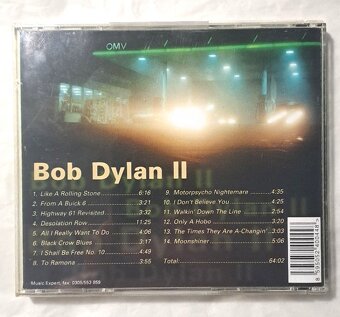 CD Bob Dylan II - OMV 2000 - 2