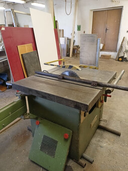 Vybavení truhlářské dílny - cirkulárka - 2