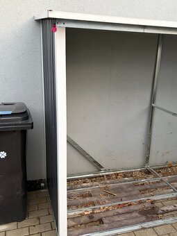 Plechový dřevník 302 x 119 x 190 - 2