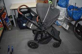 Kombinovaný kočárek PRIME 2 3v1 2023 Shadow Grey - 2