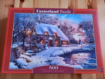 4 x puzzle CASTORLAND a 1 x CLEMENTONI - 2