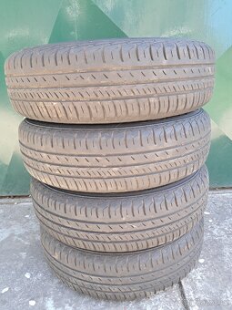 Letní pneu s diskama na Škoda Fabii 1, 165/70/R14 - 2