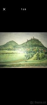Malba hrad Bezděz obraz - 2