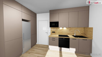 Nový světlá byt 1+kk, 30 m2, 4np, / 3 p. OV, novostavba, Pra - 2