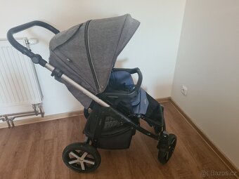 Kočárek baby design husky 2019 dvojkombinace - 2