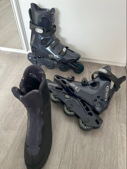Kolečkové brusle vel. 40-41 - 2