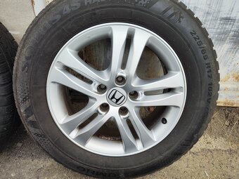 17"alu sada disků 5x114 origo Honda CRV mk3 mk4 225/65 - 2