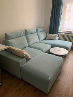 Pohovka/Gauč s lenoškou, matrací a úložným prostorem - 2