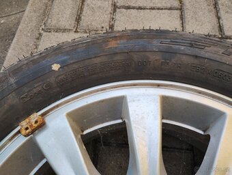 Disk z lehké slitiny R16 s pneu 205/60 R16 92V - 2