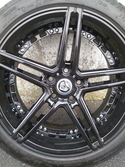 Prodém sadu alu kol + letní pneu Bridgestone 225/45 R 18 - 2
