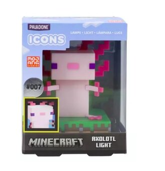 Minecraft lampička Axolotl - 2