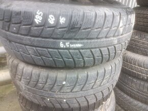 Zimni 185/60/15 2×Michelin 6,5mm - 2