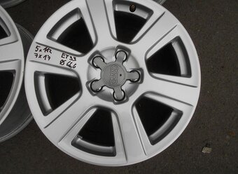 Alu disky originál Audi 17", 5x112, ET 33, šíře 7J - 2
