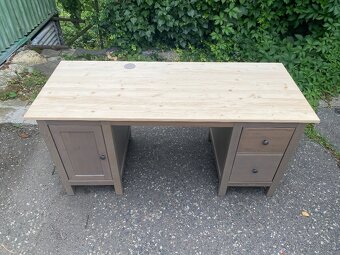 IKEA Hemnes psací stůl - šedohnědá - 2