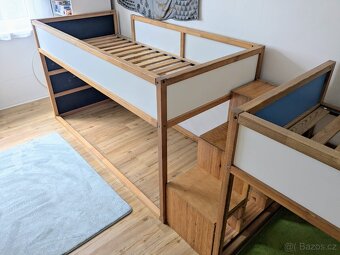 Dětská patrová postel IKEA KURA - 2