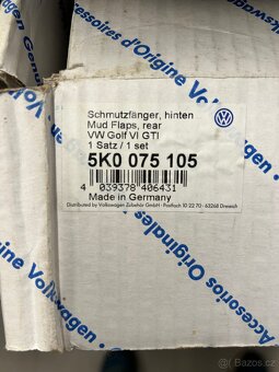 Volkswagen Golf 6 zadní zástěrky - 2